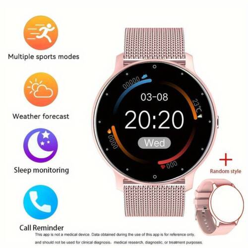 Smart Watch Fitness Tracker Men Women Sport Watches Heart Rate Bluetooth Call UK - Picture 26 of 27