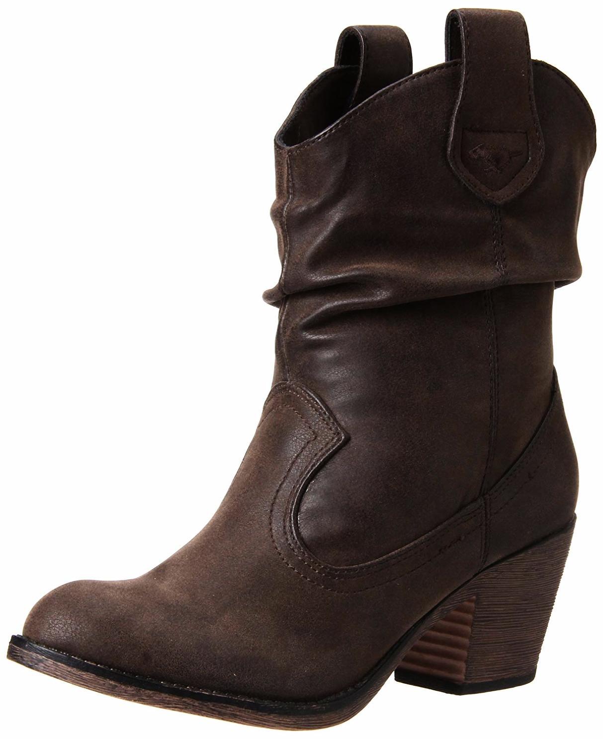 Rocket Dog Women's Sheriff Saloon Western Boot - Choose SZ/Color Rocket Dog Women's Sheriff Saloon Western Boot - Choose SZ/Color