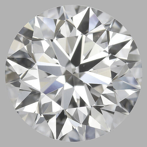 0.84 carat Loose Round Diamond w/ GIA certificate H color VVS2 Triple Excellent - Picture 1 of 4