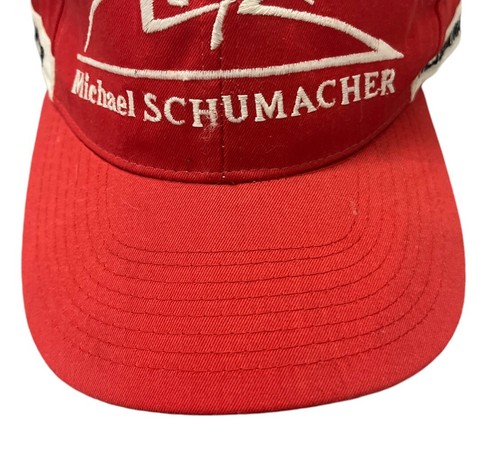 Vintage Michael Schumacher Hat Cap F1 Racing Ferrari 1998 DVAG Indy OSFA RARE - Picture 4 of 15