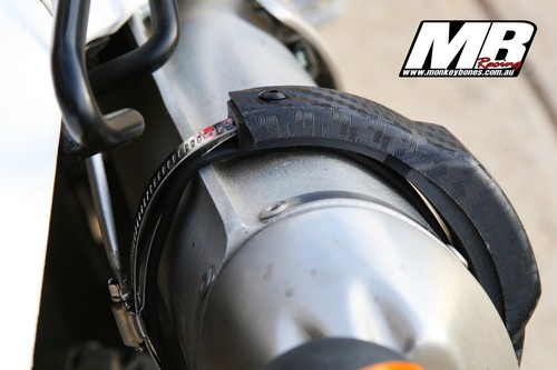 MonkeyBones - Super Motard Muffler / Exhaust Slider / Protector - Picture 6 of 12