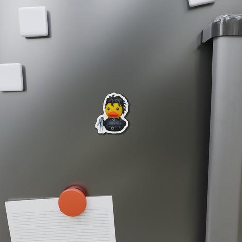 Magnet DUCK DUCK JEEP Edward Scissor hands Rubber Duckie Die-Cut Magnets - Picture 3 of 16