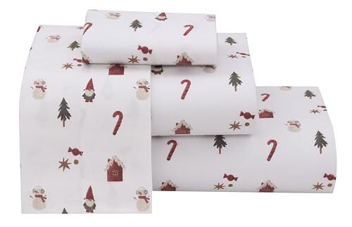 100% Cotton Flannel Sheet Set Deep Pockets Breathable Warm 170 GSM Cozy Soft - Picture 181 of 495