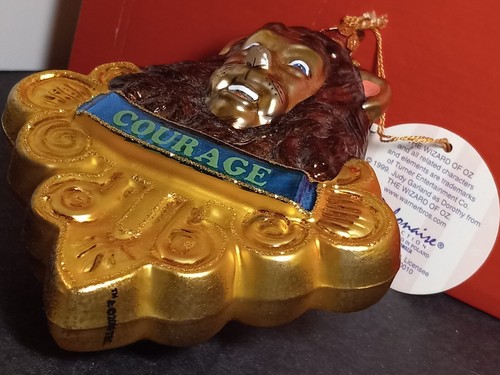 Kurt Adler POLONAISE KOMOZJA Wizard of Oz COWARDLY LION AP1215 Ornament Courage  - Picture 5 of 12