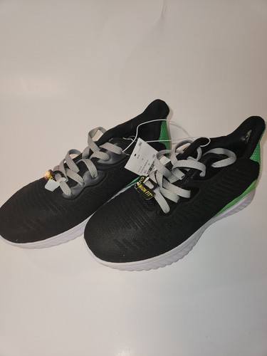 Boys' Reflx Performance Athletic Shoes - C9 Champion Black Green Size 4 - Picture 2 of 5