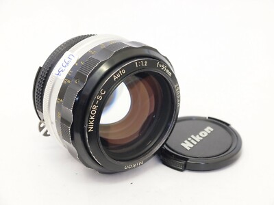 Auto NIKKOR-S.C 55mm F1.2 Ai改 整備清掃済み（Nikon 55mm f1.2