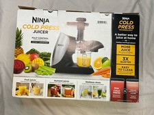 Ninja Cold Press Juicer Powerful Slow Juicer Total Pulp Control JC100