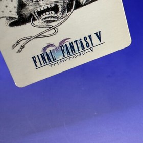 Armor Genji Helm No.186 Final Fantasy 5 V Card TCG PS Games Famicom Japanese