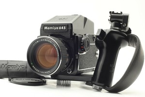 N Mint W Strap Mamiya M645 1000s W 80mm F 1 9 Ae Finder Grip From Japan 137 Ebay