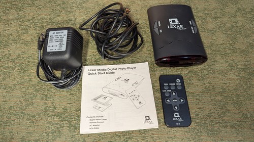 Vintage Lexar media TV Digital Photo Player - Picture 7 of 15