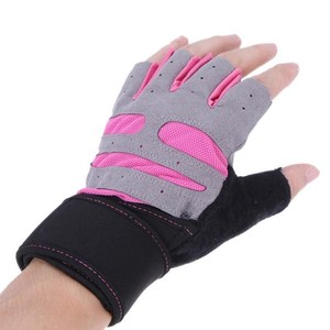 Gloves Half Finger Sports Gym Silicone Weight Training Tactical