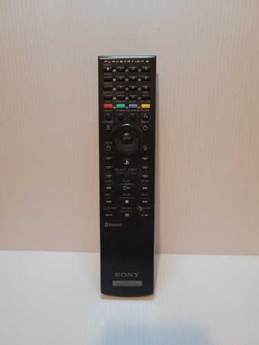 Genuine Sony BD Playstation PS3 Remote Control Model CECHZR1U DVD CD Blu-Ray - Picture 1 of 2