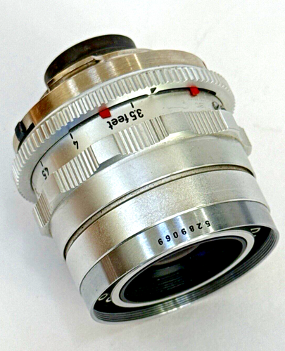 Obiettivo fotocamera Voigtlander Dynarex 1:4.8/100 Bessamatic Ultramatic - Foto 5 di 9