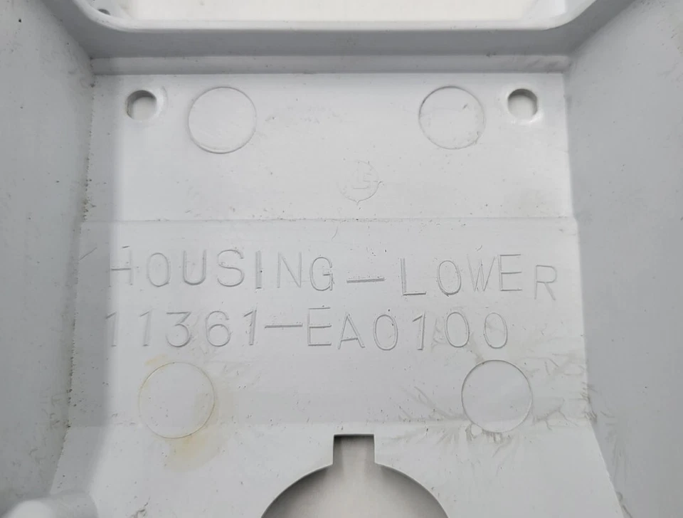 Cuadro de instrumentos delantero Datsun 280zx 1979-1983 medidor de voltaje de presión de aceite carcasa OEM Foto 4 de 4