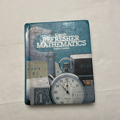 Steins Refresher mathematics Annotated Teachers Edition,8th Edition