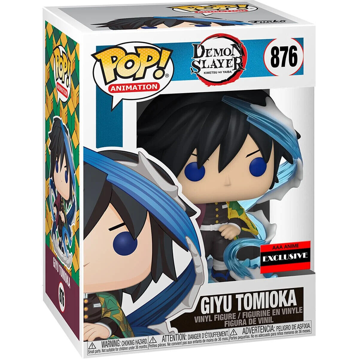 Funko Pop Demon Slayer Giyu Tomioka Vinyl Figure - 51721 for sale online