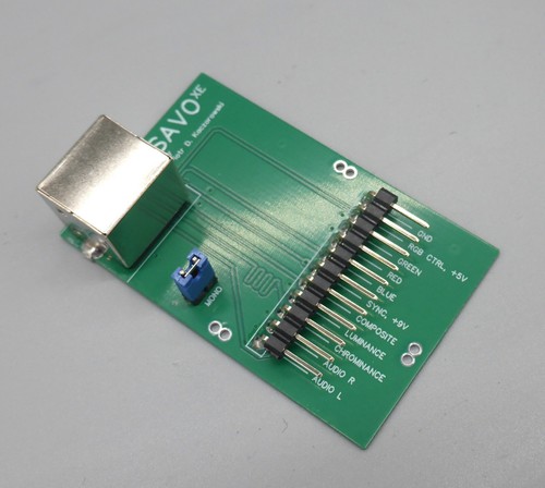SAVO Ersatzplatine für den RF-Modulator Atari XE + Kabel - Bild 3 von 12