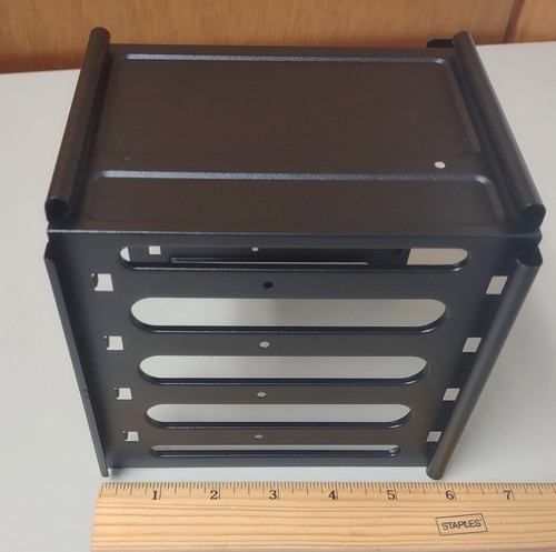 Black 3.5" HDD Hard Disk Drive Bracket Holder 4 Corsair Carbide SPEC 01 No Sleds - Picture 3 of 6