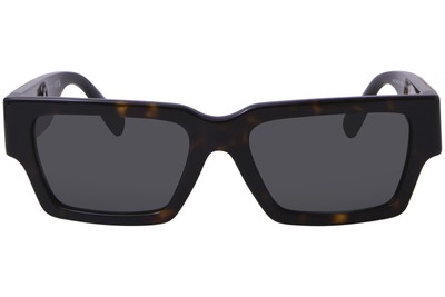 Versace VE4459 108/87 Unisex Rectangle Sunglasses – Havana / Dark Grey Versace VE4459 108/87 Sunglasses Havana/Dark Grey Lenses  main image 2