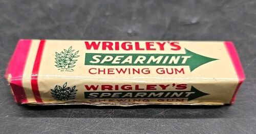 1930s Vintage Unopened Pack Wrigley’s Spearmint Chewing Gum Rare - Picture 2 of 6