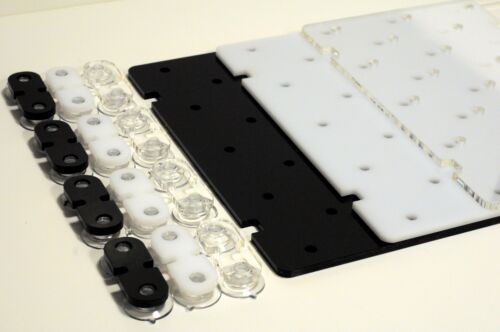 4er Set Befestigungshalterungen für AQUARIUM TANKTEILER Fischabscheider - Bild 5 von 6