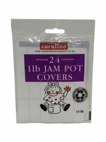 Caroline Extra Large Roasting Bags With Ties Self Adhesive Labels Jam Pot Covers - Picture 8 of 9