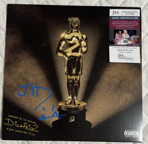 J.I.D. (JID) SIGNED DICAPRIO 2 VINYL LP - JSA COA