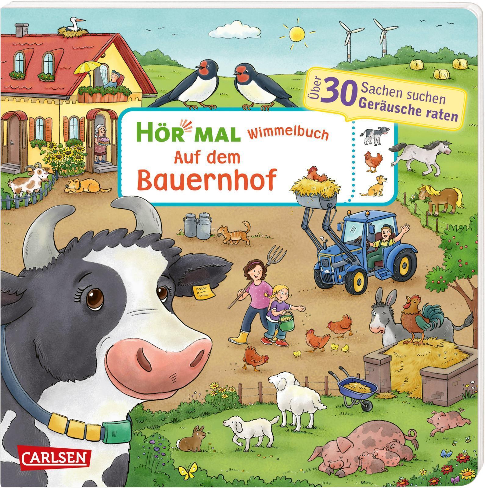 Hör Mal (soundbuch): Wimmelbuch: Auf Dem Bauernhof Julia Hofmann