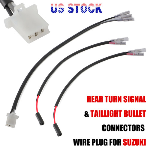Adaptador de arnés de cables de luz trasera para Suzuki DRZ400S SL DRZ400SM SML 2000-22 - Imagen 1 de 9