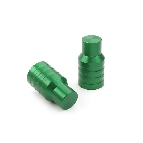 Car Motor Wheel Tire Tyre Valve Stem Air Dust Caps Cover Car Accessories Green - Picture 4 of 6