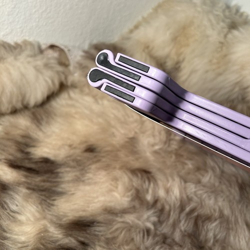 Neu mit Etikett Juicy Couture Tritthocker - hübsches Lila - Bild 6 von 8