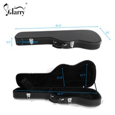Black High Grade Electric Guitar Hard Case for Standard GST GTL Electric Guitar