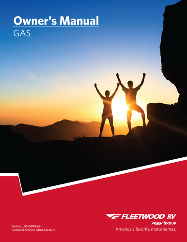 2012-2025 Fleetwood RV OWNERS MANUALS Instructions Motorhomes Motorcoaches - Picture 88 of 158