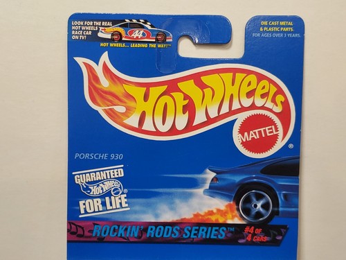 Rare 1996 Hot Wheels Porsche 930 Rockin' Rods 5SP #572 1:64 Diecast NIP - Picture 3 of 10