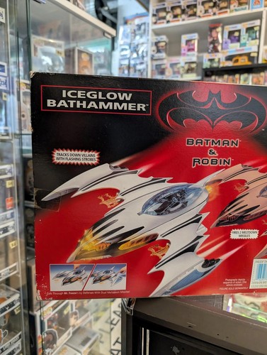 Vintage 1997 DC Hasbro BATMAN & ROBIN ICEGLOW BATHAMMER sealed - Bild 4 von 7
