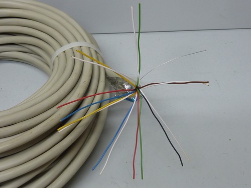 37m Telefonkabel 4x2x0,8mm JYSTY , 8 Adern Fernmeldeleitung Verlegekabel - Bild 2 von 3