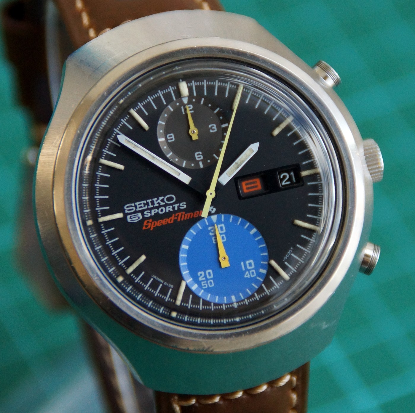 ! ZARA SEIKO SPORTS 6138-0020 ! - - 5 SERVICED - TOKEI WATCH VINTAGE JDM - vintagewatches.pk