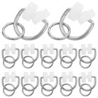  50 Pcs RV Vorhanghaken Markisenhaken Für Wohnmobile Gardinen Rollengleiter