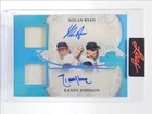 NOLAN RYAN RANDY JOHNSON 2025 LEAF SPECTACULAR DUAL PATCH BLUE AUTO /4 Q6891