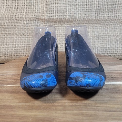 Zapatos planos de ballet de cuero Vera Pelle Bailarina para mujer talla 36 EE. UU. 6 - Imagen 3 de 10