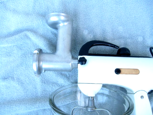 Hobart Mfg Kitchen-Aid model 3B vintage mixer + bowl , beater TESTED WORKS - Bild 18 von 18