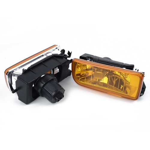 For 92-98 E36 3 Series H1 12V 55W Fog Lights Lamps Yellow Lens High Quality - Picture 7 of 12