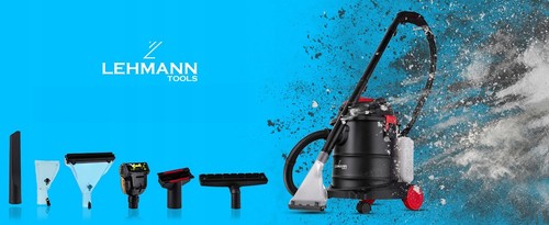 LAVADORA ASPIRADORA LEHMANN 1500W HÚMEDO SECO FILTRO HEPA ALFOMBRAS TAPIZADAS - Imagen 12 de 12