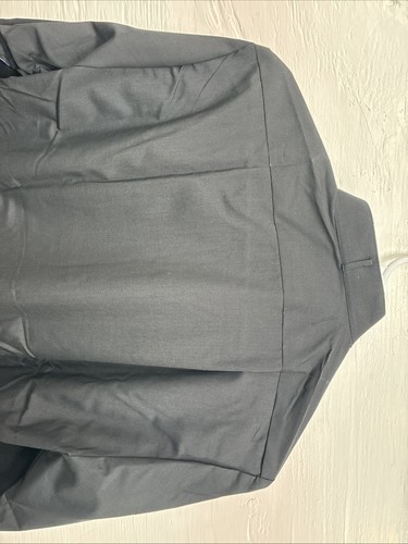 New Classix Black Long Sleeve Button Up English Shirt 14-14.5 Small X-98 - Picture 10 of 12