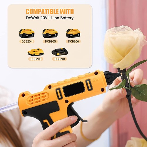 Handheld Cordless Hot Glue Gun Electric Repair Melt Welding DIY Tool for Dewalt - Picture 3 of 7