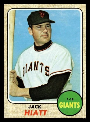 1968 Topps Jack Hiatt #419 VG San Francisco Giants - Image 1 of 2