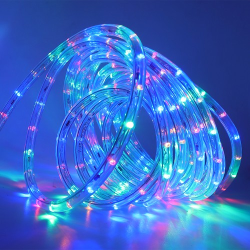 220V 240V LED Rope Tube Strip Lights Mains White Waterproof Outdoor Garden Plug - Picture 20 of 27