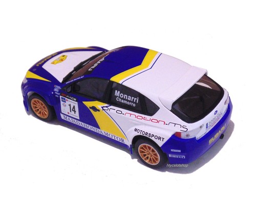 AVANT SLOT SUBARU N14 #14 RALLY COMUNIDAD DE MADRID 2010 MONARRI AV51013 - Imagen 4 de 12