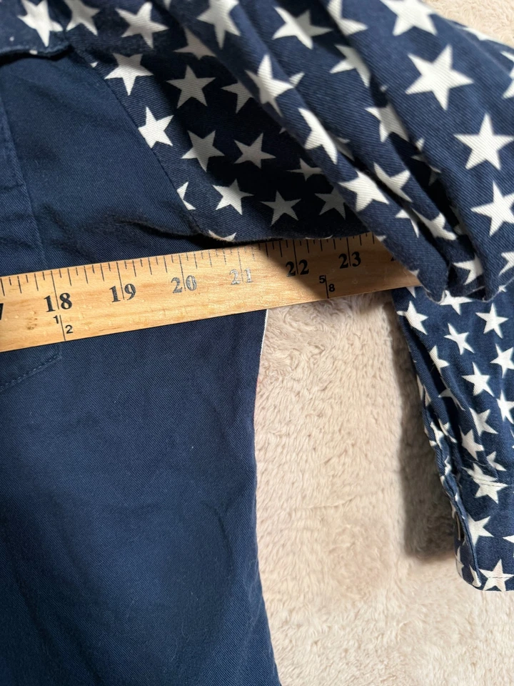 ROPER Western Shirt Womens Size 11  American Flag Foto 4 de 4