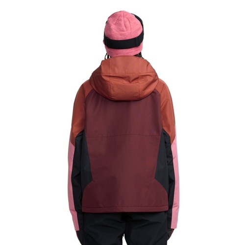 Brandneu 2026 Volcom Achat isolierte Damenjacke Ochsenblut Größe Small - Bild 2 von 2